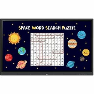 LG CreateBoard 75TR3DK-B Collaboration Display - LCD - ARM Cortex A55 - 4 GB - Infrared (IrDA) - Touchscreen - 16:9 Aspect