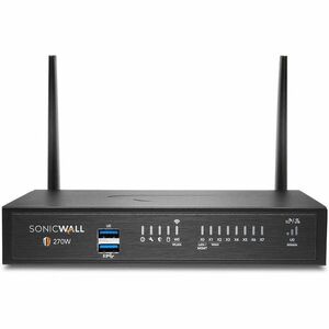 SonicWall TZ270W Network Security/Firewall Appliance - Intrusion Prevention - 8 Port - 1000Base-T - Gigabit Ethernet - 2 G