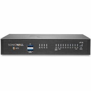 SonicWall TZ470 Network Security/Firewall Appliance - Intrusion Prevention - 8 Port - 1000Base-T - 2.5 Gigabit Ethernet - 