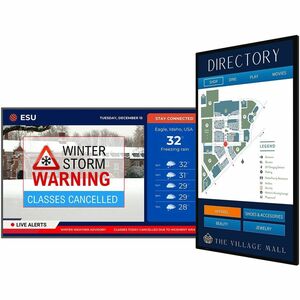 Planar SLP50-T 4K LCD Touch Display - 50" LCD - Touchscreen - 24 Hours/7 Days Operation - 3840 x 2160 - 16:9 - 9.50 ms - D