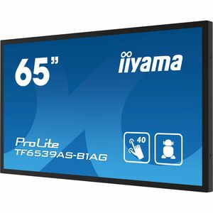 iiyama ProLite TF6539AS-B1AG 64.5" LCD Digital Signage Display - 24 Hours/7 Days Operation - In-plane Switching (IPS) Tech