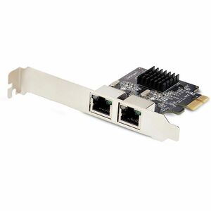 StarTech.com Gigabit Ethernet Card for Computer, Server, Workstation - 10/100/1000Base-T - Plug-in Card - Black - TAA Comp