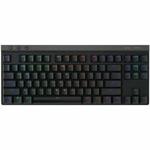 Logitech G G515 LIGHTSPEED TKL 游戏键盘 - 有线/无线 连接 - A 型 USB 接口 - RGB LED - 黑 - 蓝牙 - 87 Key(s) - Windows 10, Mac OS X 12.0 Mon