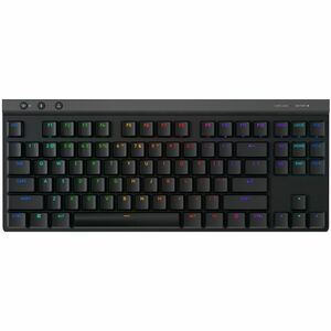 Logitech G G515 LIGHTSPEED TKL 游戏键盘 - 有线/无线 连接 - A 型 USB 接口 - RGB LED - 黑 - 蓝牙 - 87 Key(s) - Windows 10, Mac OS X 12.0 Mon
