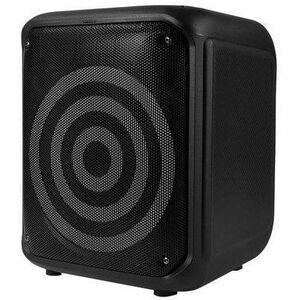 Vorago KSP-350 Pórtatil Bluetooth Sistema de Altavoces - 30W RMS - Negro - 20Hz a 100Hz - Batería Recargable - USB - 1