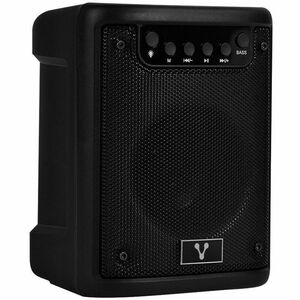 Vorago KSP-180 Pórtatil Bluetooth Sistema de Altavoces - 10W RMS - Negro - Batería Recargable - USB - 1