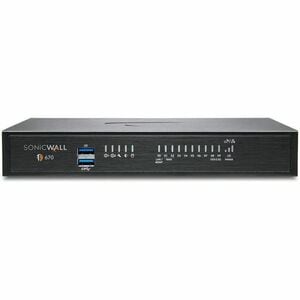 SonicWall TZ670 Network Security/Firewall Appliance - 3 Year Promotional Tradeup with EPSS and CSE - Intrusion Prevention 