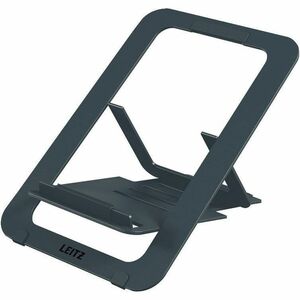 Leitz Ergo Height Adjustable Notebook Stand - 25.4 cm (10") to 43.2 cm (17") Screen Support - 1 cm Height x 30 cm Width x 