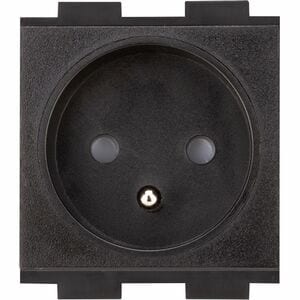 Crestron FT2A-PWR-FR-1-BASIC Stromausgang - 1 x Netzanschlüsse - 230 V AC / 10 A Bündig montierbar, Tabletop - Schwarz - P