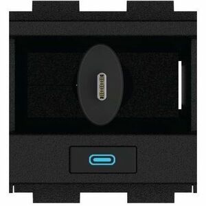 Crestron FlipTop FT2A-CBLR-GR-4K-USBC-HD Kabelführung - Schwarz - Metall, Plastik