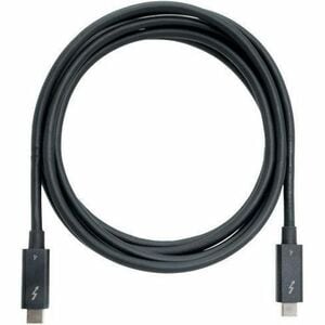 QNAP 2 m Thunderbolt 4/USB-C Data Transfer Cable - First End: 1 x 24-Pin Thunderbolt 4 Type C - Male - Second End: 1 x 24-