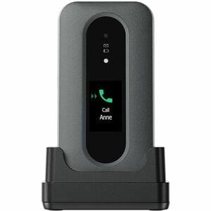 Téléphone portable standard Doro Leva L30 - 4G - Graphite, Blanc - Flip - Sans SIM