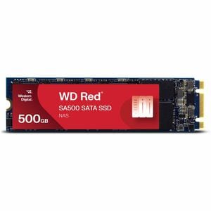 WD Red Solid State-Laufwerk - M.2 2280 Intern - 500 GB - SATA (SATA/600) - Speicher-Array, Notebook Unterstütztes Gerät -