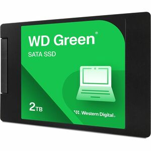 WD Green Solid State-Laufwerk - 2,5" Intern - 2 TB - SATA (SATA/600) - Notebook, Desktop-PC Unterstütztes Gerät