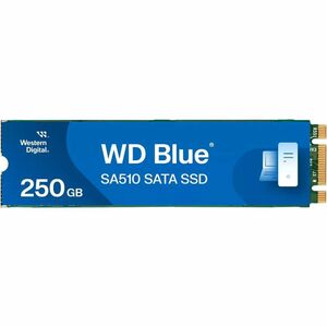 WD Blue SA510 WDS250G3B0B 250 GB Solid State Drive - M.2 2280 Internal - SATA (SATA/600) - Desktop PC Device Supported - 1