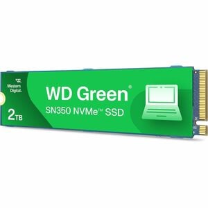 WD Green SN350 WDS200T3G0C-00AZL0 2 TB Solid State Drive - M.2 2280 Internal - PCI Express NVMe (PCI Express NVMe 3.0 x4) 