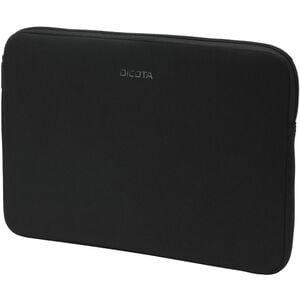 Dicota Perfect Skin Tasche (Sleeve) für 33 cm (13 Zoll) bis 33,8 cm (13,3 Zoll) Notebook - Schwarz - Stoff, Neopren Körper