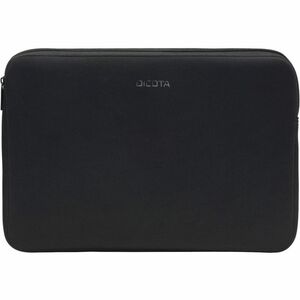 Dicota Perfect Skin Tasche (Sleeve) für 38,1 cm (15 Zoll) bis 39,6 cm (15,6 Zoll) Notebook - Schwarz - Stoff, Neopren Körp