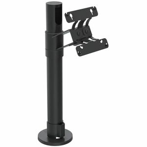 SpacePole SpacePole Arc Pole Mount for POS Display, Peripheral Device, Payment Terminal, Scanner, Printer - White - 27.9 c