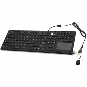 SIIG Industrial/Medical Washable & Dustproof Keyboard w/ Touchpad - Industrial/Medical Grade Washable & Dustproof Keyboard