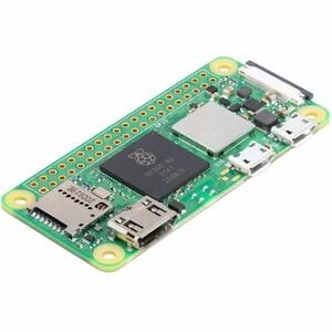 Raspberry Pi Zero 2 W Single Board Computer - Cortex A53 - BCM2710A1 - Quad-core (4 Core) - 1 GHz - 512 MB - LPDDR2 - Wire