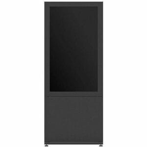 HAGOR Displaygehäuse - 55 Zoll (139,70 cm) - Portrait - Boden - Anthrazit