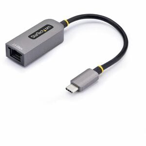 StarTech.com 2.5Gigabit Ethernet Adapter for Tablet, Notebook, Desktop Computer - 2.5GBase-T - Desktop - Space Gray - USB 