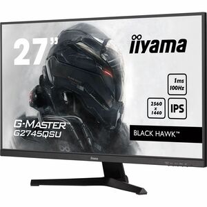 iiyama G-MASTER Black Hawk G2745QSU-B2 27 Zoll Class WQHD Gaming-LED-Monitor - 16:9 Format - Mattschwarz - 68,6 cm (27 Zol