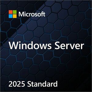 Microsoft Windows Server 2025 Standard Edition 64-bit - License - 16 Core - OEM - Available via DVD-ROM - PC