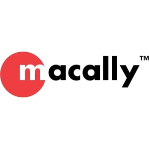 Macally Backlit Keyboard for Mac with (Dual USB Connectors A & C) - Cable Connectivity - USB Type A, USB Type C Interface 