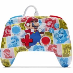 PowerA Enhanced Wired Controller for Nintendo Switch - Mario Hero Reel