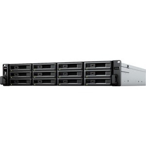 Synology RX1222SAS 驱动器机箱 串行连接SCSI, SATA - SAS 主机接口 - 2U 可机架安装 - 热插拨托架 - 12 x 支持硬盘 - 192 TB 支持的HDD硬盘总容量 - 12 x 支持SSD - 192 