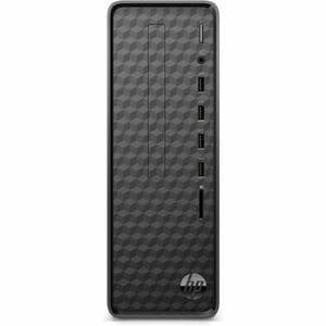 HP Slim S01-pF3000 S01-pF3077in Desktop Computer - Intel Core i3 13th Gen i3-13100 - 8 GB - 512 GB SSD - Slim PC - Dark Bl