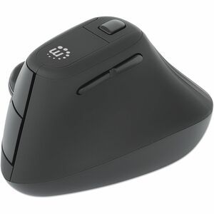 Manhattan Mouse - Radiofrecuencia - USB Tipo A - Óptico - 6 Botón(es) - Negro - Inalámbrico - 10m - 2.40GHz - 1600 dpi - R