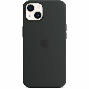 Apple Hülle für Apple iPhone 13 Smartphone - Mitternacht - Seidig, Softtouch - Kratzfest, Sturzsicher - Silikon, MicroFibe