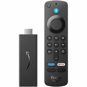 Amazon Fire TV Stick Network Audio/Video Player - 1 GB / 8 GB - 3rd Gen - Wireless LAN - USB Cable Included - Black - Alex