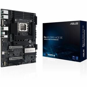 Asus Pro WS Z890-ACE SE Workstation Motherboard - Intel Z890 Chipset - Socket LGA-1851 - ATX - Core Ultra Processor Suppor