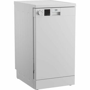Lavastoviglie Beko DVS05024W Installazione libera - Bianco - 45 cm - 10 Place Settings - 11,90 L Capacità - 5 Programmi - 