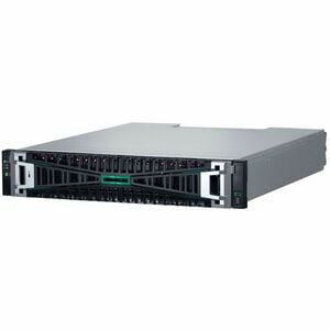 HPE MSA 2070 24 x Gesamtzahl Einschübe SAN-Speichersystem - 2U Rackmontage - 0 x HDD installiert - 46,08 TB Total Installe