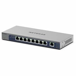 Netgear GS108MX 9 Anschlüsse Ethernet-Switch - Gigabit-Ethernet, 10 Gigabit Ethernet - 10/100/1000Base-T, 10GBase-X - 2 Un