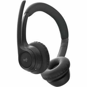 Cuffie Logitech Zone 305 Wireless Over-the-head, On-ear Stereo - Nero Notte - Microsoft Teams Certification - Binaural - S