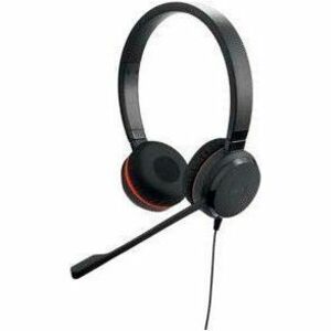 JABRA EVOLVE 20 SE STEREO UC USB C/A ADAPTER LEATHER