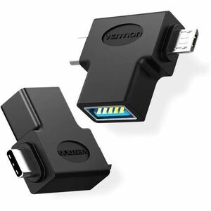 Vention Data Transfer Adapter - Black