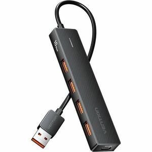 Vention USB Hub - USB Type A - 1.25 GB/s - Tablet, Smartphone, Keyboard, Mouse, Hard Drive, Card Reader, Flash Drive, Prin