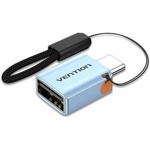 Vention CUB Data Transfer Adapter - 1 x USB 3.1 Type C- Male - 1 x USB 3.1 Type A - Female - Grey