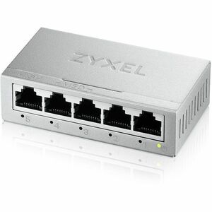 Commutateur Ethernet ZYXEL GS-105B v5 5 Ports - Gigabit Ethernet - 100/1000Base-T - 2 Couche supportée - 2,99 W Power Cons