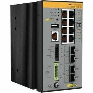 Allied Telesis IE360 IE360-12GHX 8 Ports Manageable Ethernet Switch - Gigabit Ethernet, 10 Gigabit Ethernet - 10/100/1000B