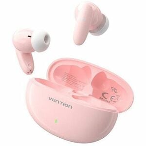 Vention NBF True Wireless Earbud Stereo Earset - Pink - Binaural - In-ear - 1000 cm - Bluetooth - 32 Ohm - 20 Hz to 20 kHz