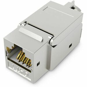 Vention VDD-B04-H Network Connector - 1 x RJ-45 Network - Female - Shielding - Grey