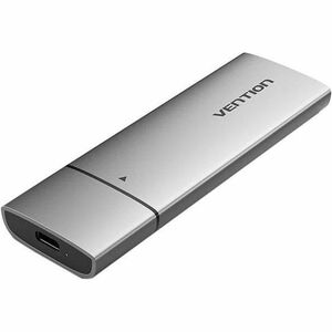 Vention KPEH0 Drive Enclosure SATA, M.2 - USB 3.1 (Gen 1) Type C Host Interface - UASP Support Portable - Space Gray - 2 T